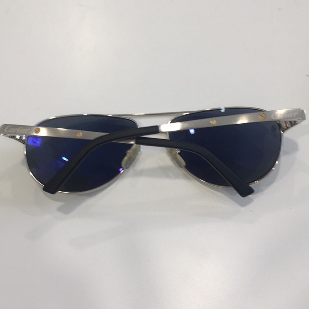 CARTIER Aviator Sunglasses! *LIKE NEW CONDITION* - Picture 3 of 8